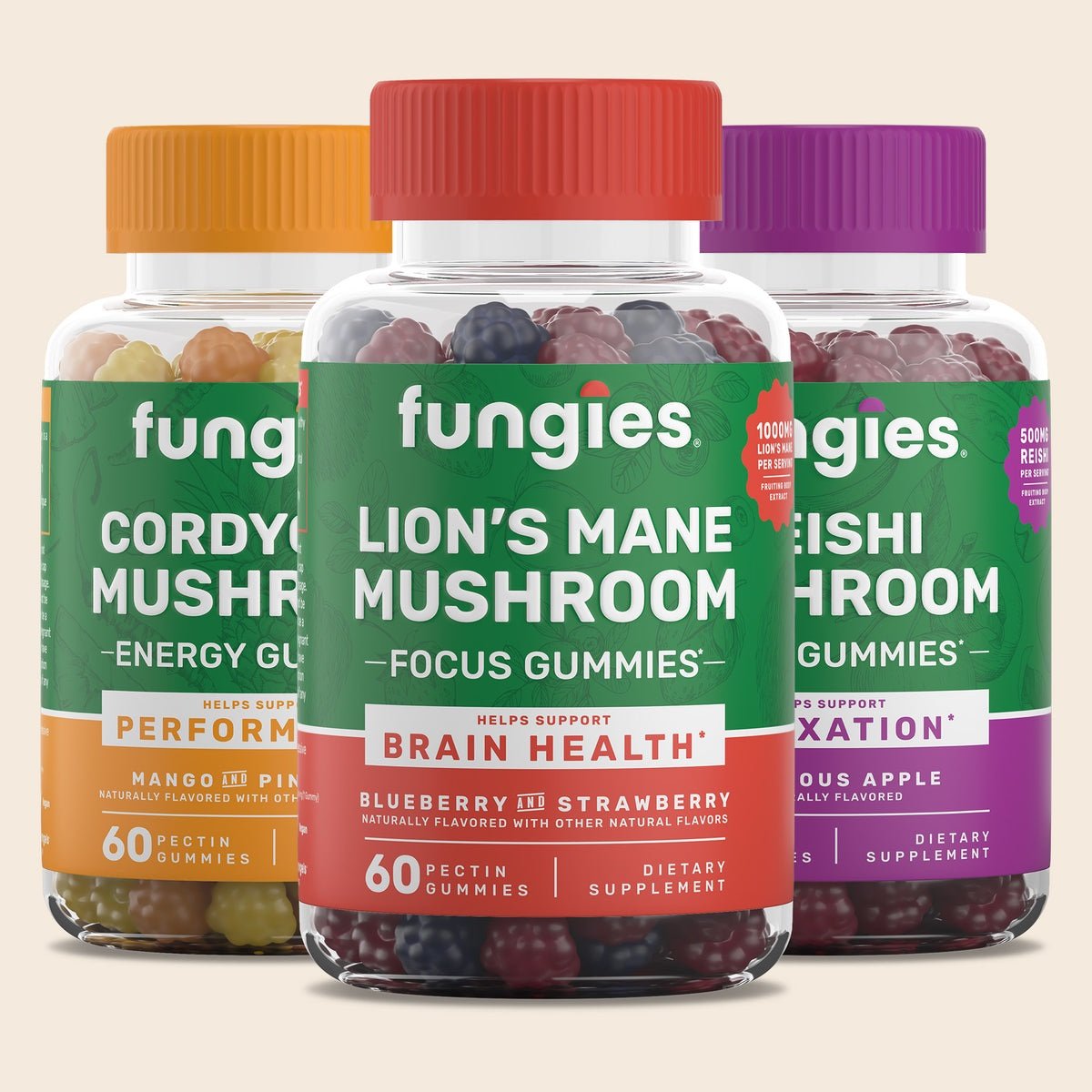 Dank'sbakery Power Mushroom Blend Gummies – Fruit Mix